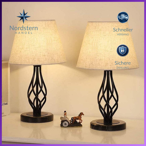Nachttischlampen 2er set - nachttischlampen, 2er-set