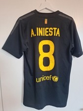 FC Barcelona Auswärtstrikot 2011/12, Iniesta, Größe M