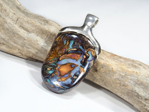 Opal anhänger boulder - anhänger,,