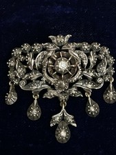 Antike Brosche 14KT Gelbgold /