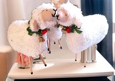 💚Schaf auf Holzbeinchen17