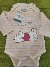 Sonderposten 6x 2Stück Baby Body Langarm Disney Winnie Puuh verschiedene Größen