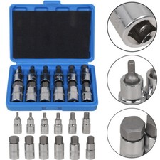 12X STECKSCHLÜSSEL SATZ