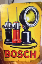 Blechschild alte BOSCH Werbung