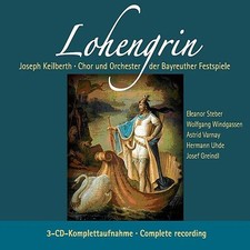 CD Lohengrin von Richard Wagner 3CDs Dirigent Joseph Keilberth, Bayreuther Fests