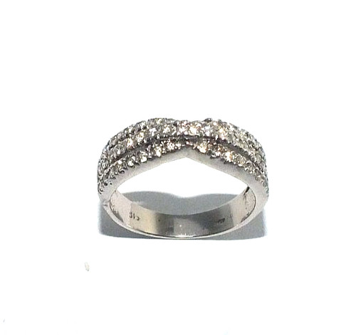Damen 9ct 9carat - , weißgold