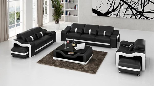 Sofa sitzer leder sofas - 3,