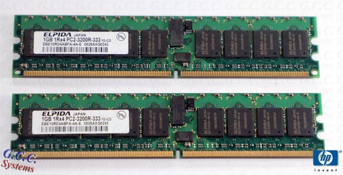 2gb kit ddr2 - (2, 1rx4