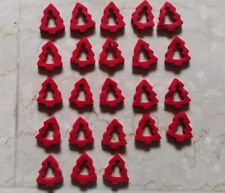 Filz Deko Streudeko Tischdeko, Tannenbaum rot, Advent,  Weihnachten 