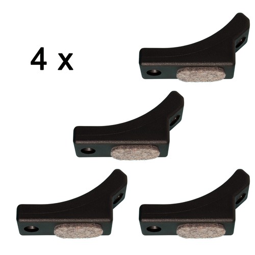 Filz parkettgleiter mit - 4x,