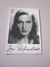 Bild Leni Riefenstahl mit Autogramm - Original  S56