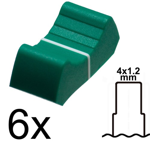 Sifam faderknopf gruen 4mm - gruen,
