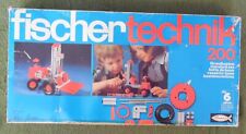 Fischer Technik 200 Grundkasten , Art. Nr. 2301225 , 1970er Jahre ,