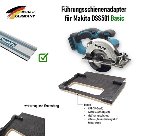 Makita dss501 adapter - adapter, –