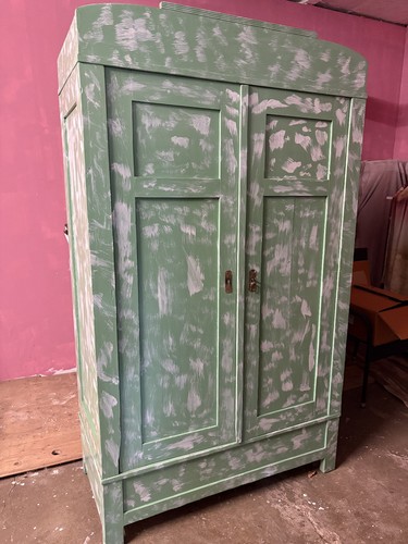 Antiker weichholzschrank - antiker,