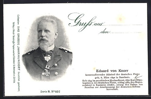 Kapitän eduard von - von, knorr