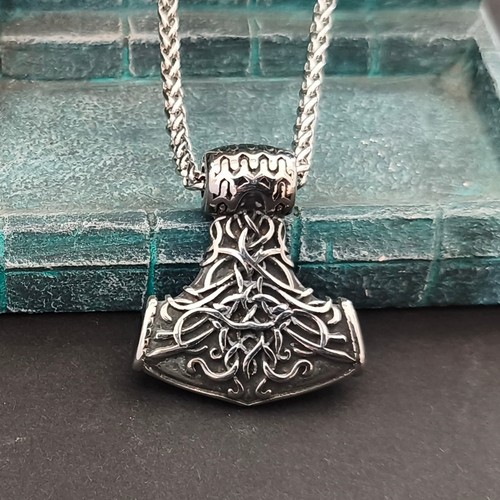 Thors hammer anhänger kette - thors,