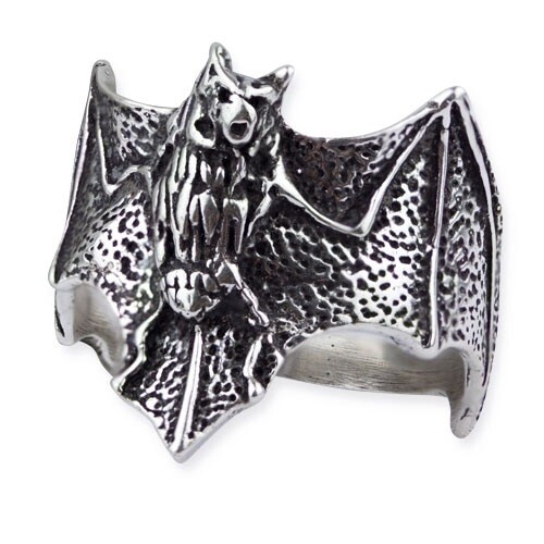 Fledermaus bat gothic ring - bat,