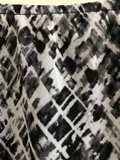 Blue Motion Edler Rock Chiffon Lagenlook  Schwarz Weiß Gr.  44/46  - WIE NEU!