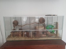 Sehr großes Terrarium geeignet für alle Nager mit Zubehör 