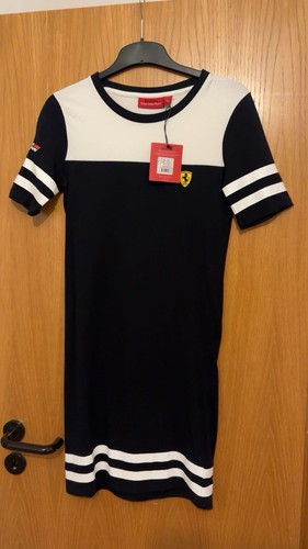 Tshirt kleid ferrari schwarz - tshirt,