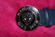 Toller Ledergürtel in Blau