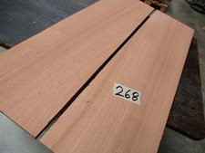 268++  Edelholz, Bastelholz, Massivholz " SAPELI-MAHAGONI "  17 mm