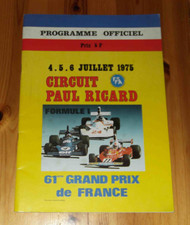 1975 Programm France Grand