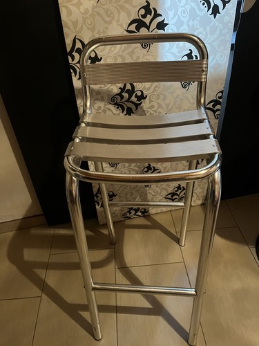 Barhocker aus aluminium - barhocker, mit