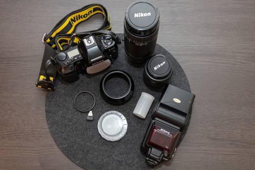 Nikon f801 analogkamera inkl - nikon,