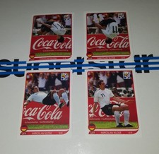Panini WM 2010 Klose Salto komplett Coca Cola Torjubel Sticker World Cup 1 bis 4