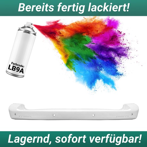 Stoßstange hinten lackiert - stoßstange,