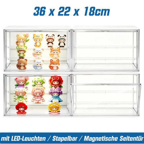 Led acryl vitrine klein - vitrine, tür