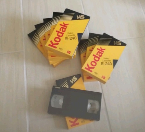Kodak 240 vhs - kodak, e-240