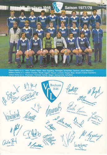 Vfl bochum 78 - bochum, 77/78