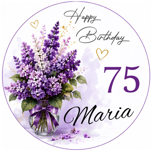 Tortenaufleger geburtstag frau - tortenaufleger,