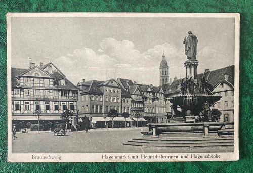 Ansichtskarte braunschweig - ansichtskarte,