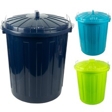 Maxitonne 50l mit Farbwahl, Tonne aus Hartplastik, Mülleimer Küche, Futtertonne