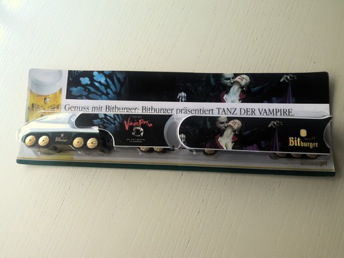 Bitburger werbetruck lkw mit - bitburger,