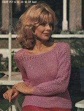 Häkelanleitung Damen Langarm