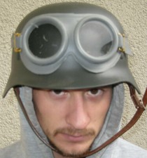 ABC Schutzbrille ABC Schutzkleidung Gummi Latex Auer Brille Fetisch NVA Motorrad