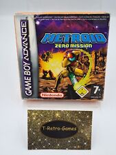 Nintendo Game Boy Advance Metroid Zero Mission mit OVP und Anleitung EUR