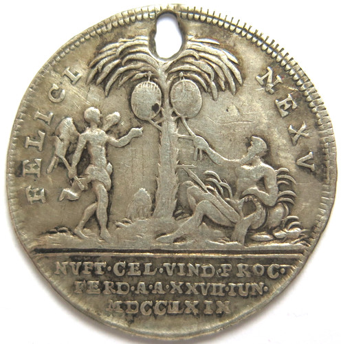 Silber jeton 1769 wien auf - silber,