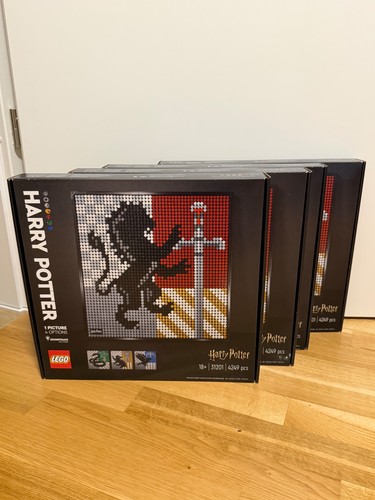 Lego art harry potter - 4x, art:
