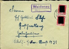 871454) DR Landpostblg Weidenau über Schlüchtern 1941
