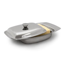 Butterdose mit griff Butterbehälter Butterbüchse spülbar Butterglocke 0,16 kg