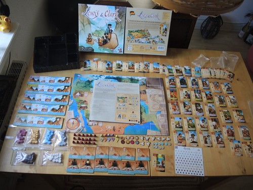 Brettspiel lewis clark - clark,