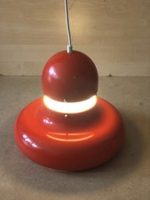 Space Age orange Ufo Lampe von