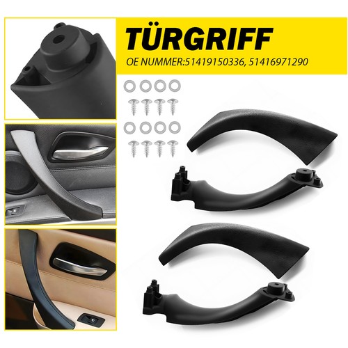 Schwarz türgriff - 2x,