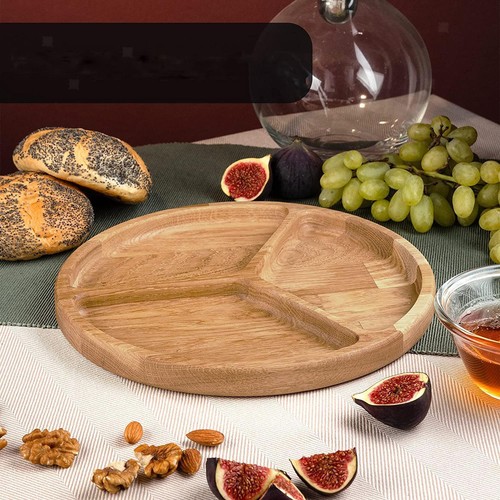Unterteilt holz serviertablett - unterteilt,